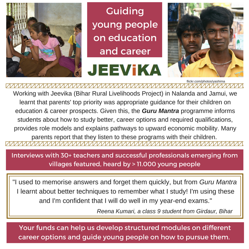 Guiding young people on education and career